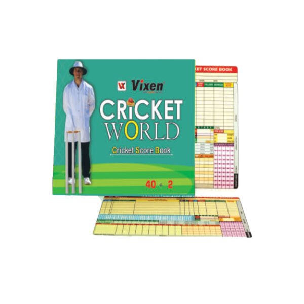 CRICKET SCORING 40 INNINGS SOFT BOUND